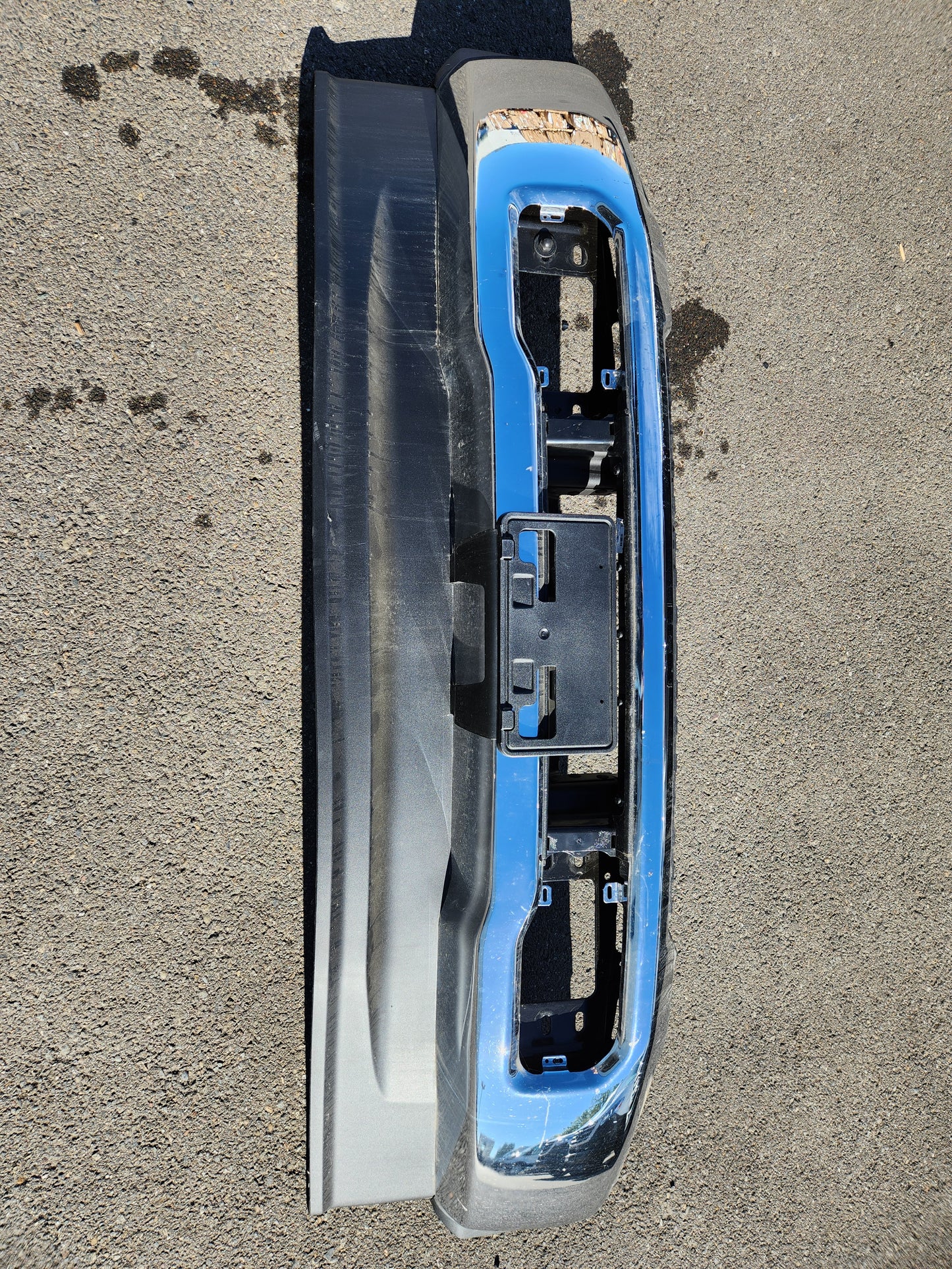 Bumper, Steel, Chrome, Ford F450/F550, Front, PC3B 17750