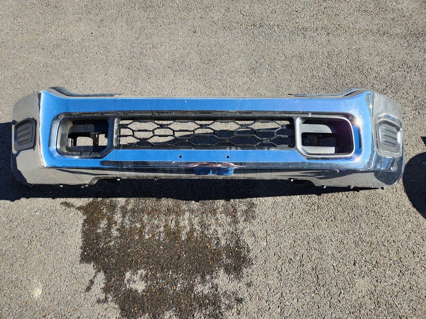Bumper, Steel, Chrome, RAM 2500/3500, Front, 7JP911Z0AA
