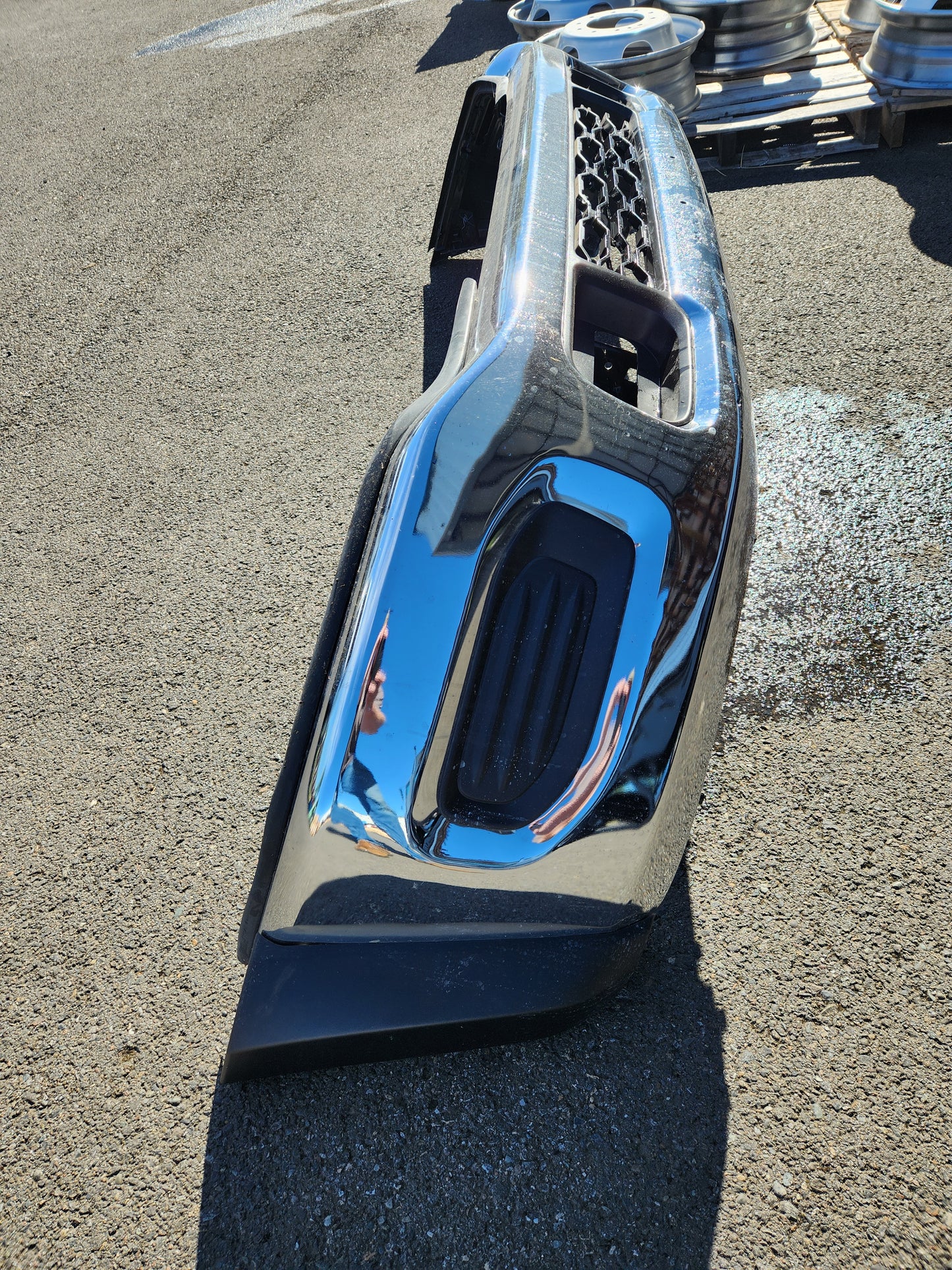 Bumper, Steel, Chrome, RAM 2500/3500, Front, 7JP911Z0AA