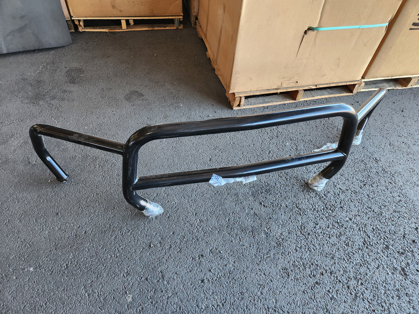 Bumper, Classic 2, Steel, Black Hammer, Powder Coated, RAM 4500/5500, Front, Buckstop Truckware, D195B2
