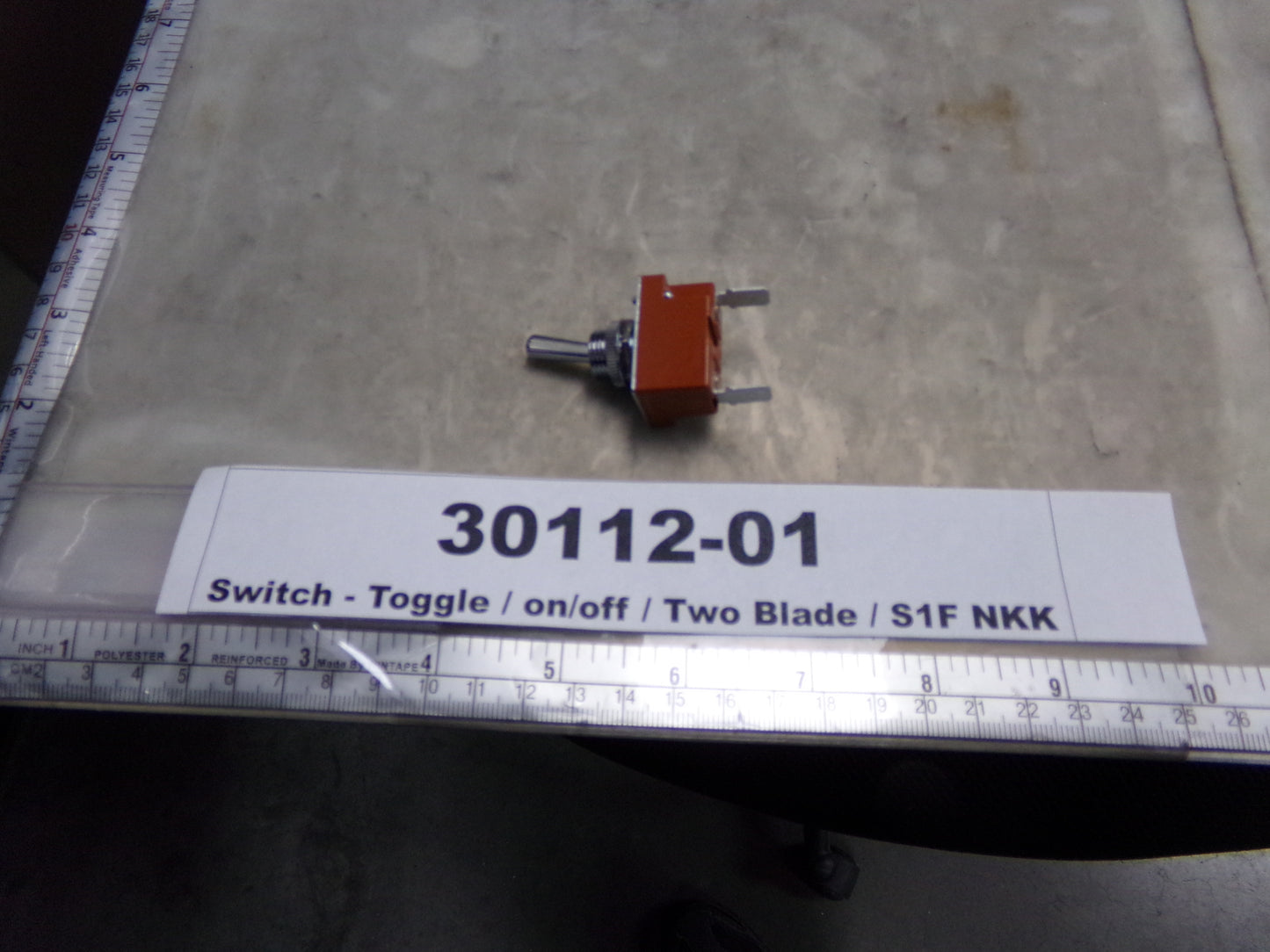 Switch, Toggle, ON/OFF, Two Blade, Digi-Key Corporation, 360-1887-ND