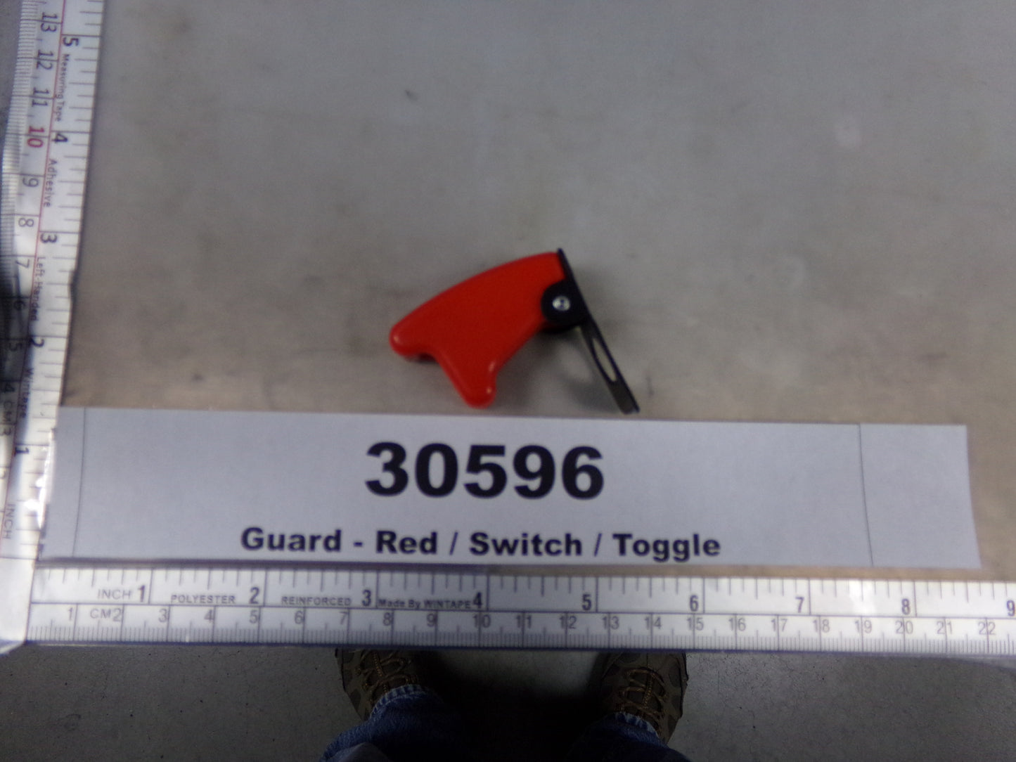 Guard, Plastic, Switch, Toggle, Red, Rud-Chain Inc, 8497K1