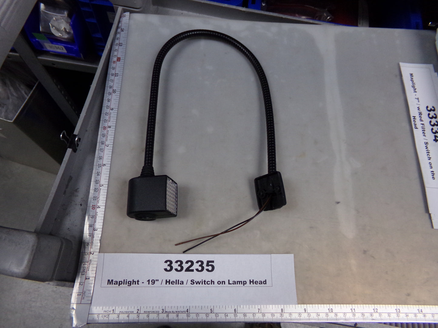 Maplight, Switch on Lamp Head, 19", Hella, 004532161