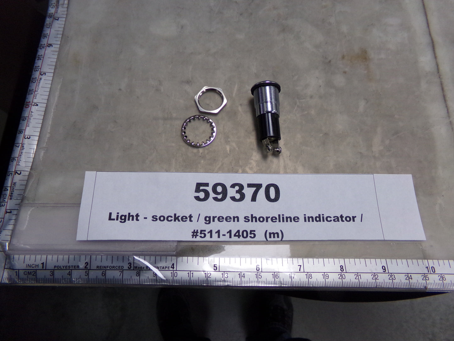 Socket, Light, Green Shoreline Indicator, Allied Electronics, 70082178