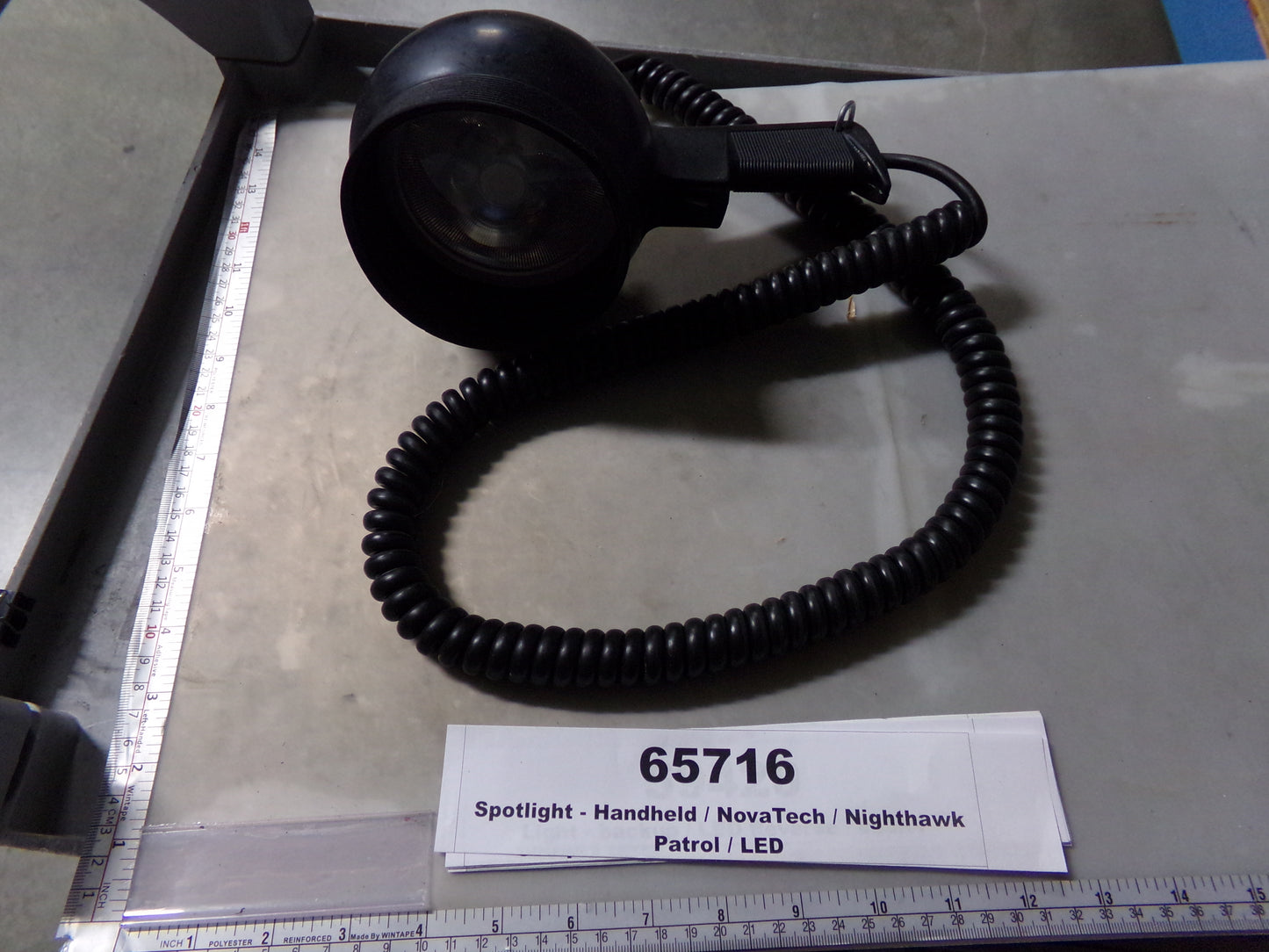 Spotlight, Handheld, LED, Nighthawk Patrol, NovaTech Lighting Systems, 2000L