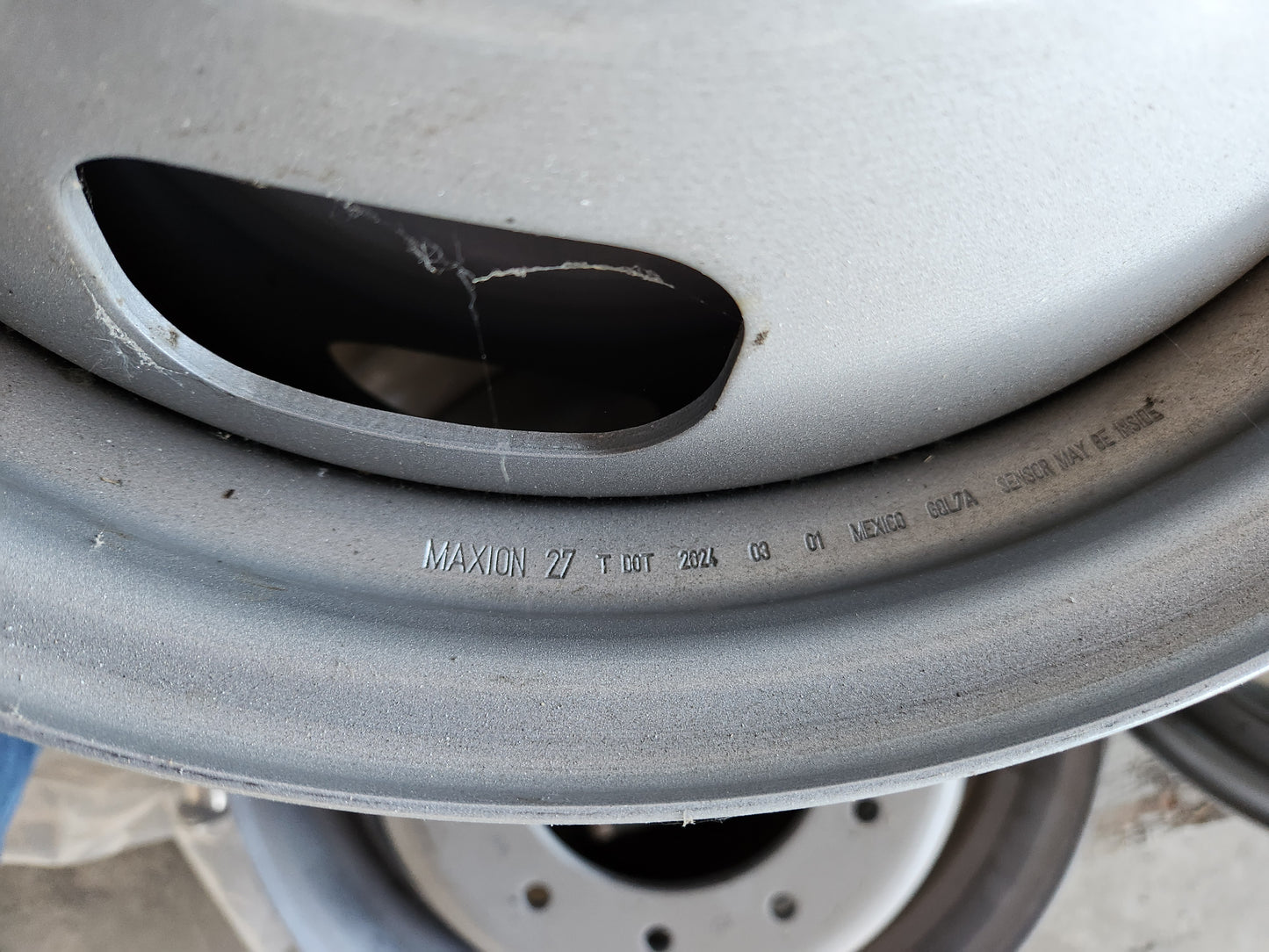 Wheel, 17.0 x 6.5, Steel, Argent Silver, Ford F250/F350/F450, Front & Rear, AC341015WA