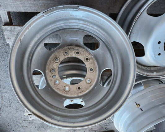 Wheel, 19.5 x 6.0, Steel, Argent Silver, RAM 4500/5500, Front & Rear, 6PB443TRMAA