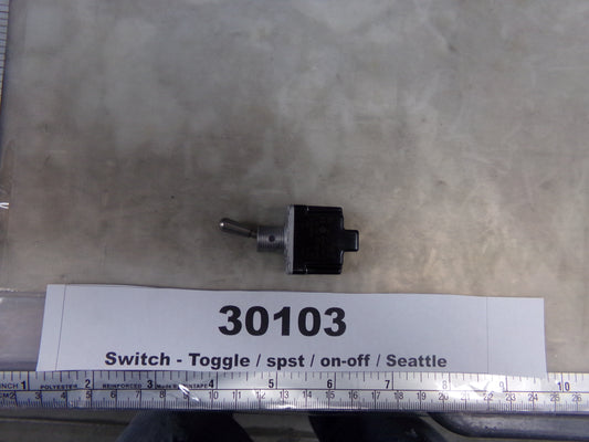 Switch, Toggle, ON/OFF, Allied Electronics, MS24523-22