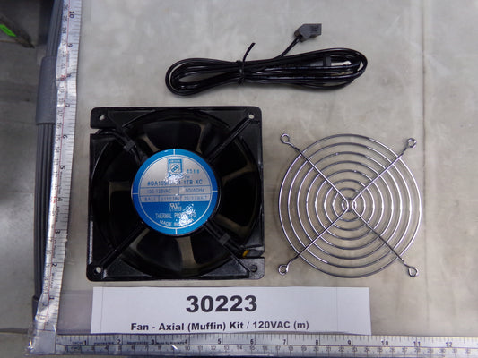 Fan, Axial (Muffin) Kit, 120 VAC, Allied Electronics Inc., OA109AP-11-1TBXC