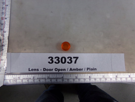Lens, Door Open, Amber, Plain, Allied Electronics Inc, 749-0071