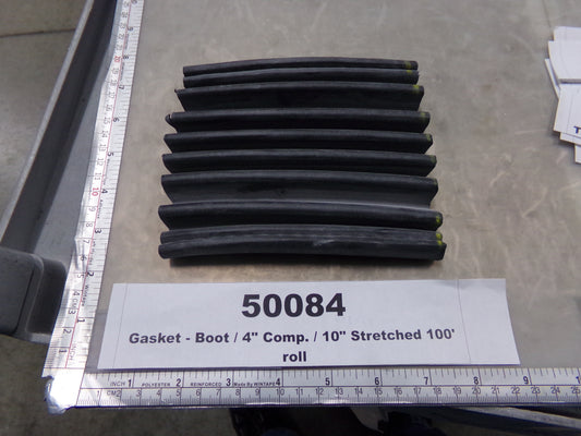 Seal, Accordion, 4"W x 0.65"H, Spring Steel Core, Uni-Grip, ED-5388