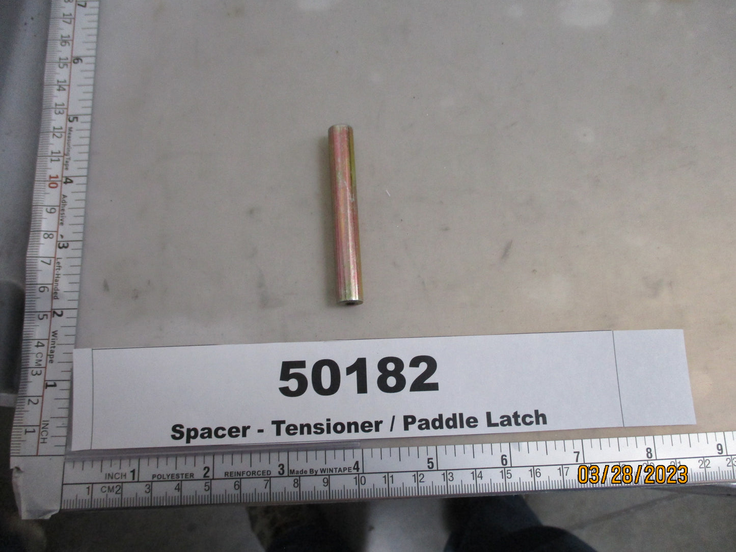 Spacer, Tension, Paddle Latch, Allegis Corp, 69 ESL-Spacer Rod / Threaded