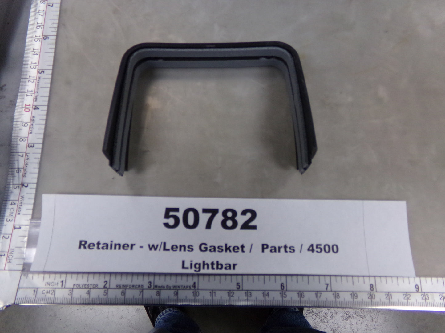 Retainer, Lens Gasket, 4500 Lightbar, Whelen, 02-0342941-00