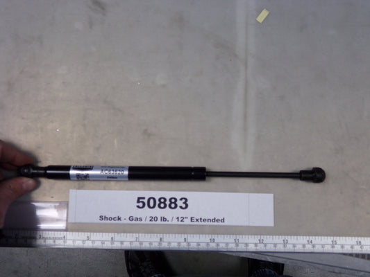 Shock, Gas Spring, 3-1/2" Stroke, 20 Ibs., 12"L Ext., ACP 63520