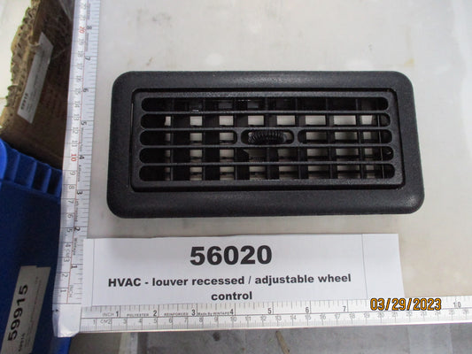 Louver, Adjustable Wheel Control, Recessed, Valeo, 11128266A