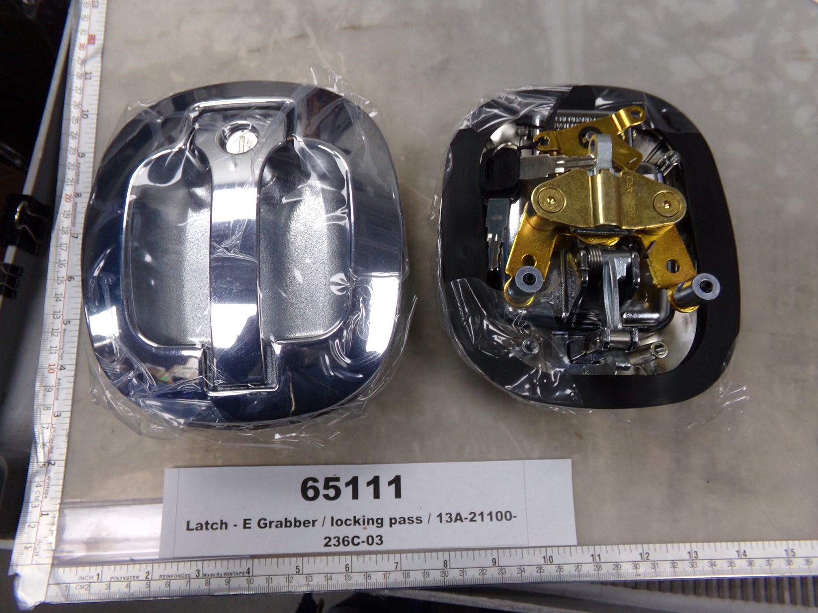 Handle, E Grabber, Locking, Keyed J236, Eberhard, 13A-21100-236C-03 ...