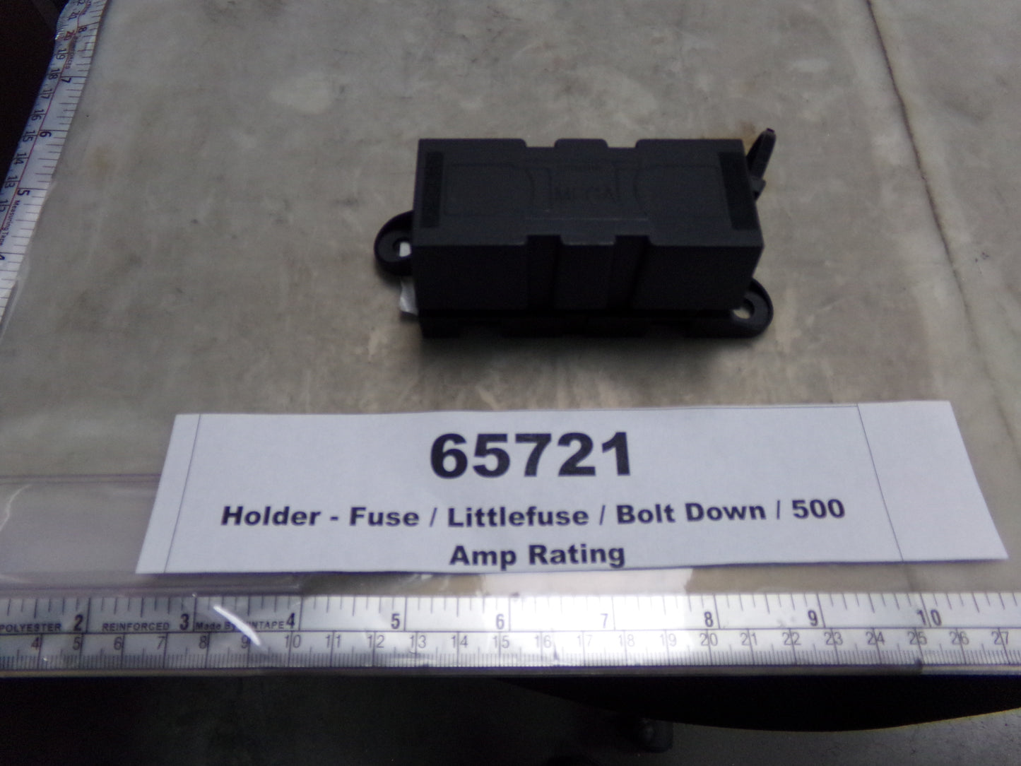Holder, Fuse, Bolt Down, 500 Amp Rating, Littlefuse,  Mouser Electronics, 02980900Z
